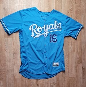 Bo Jackson Royals Jersey Size Large Blue